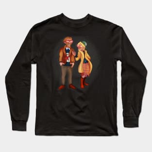 Christmas Couple Fun Long Sleeve T-Shirt